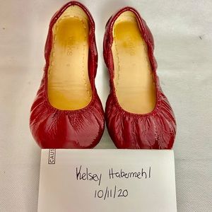 Ruby Red Tieks